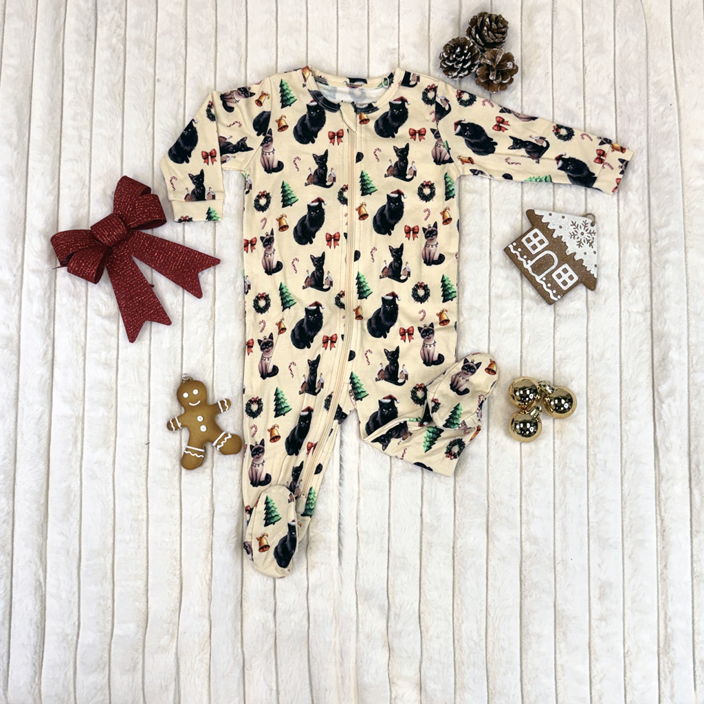 Chats et pains d'épices - Édition Noël